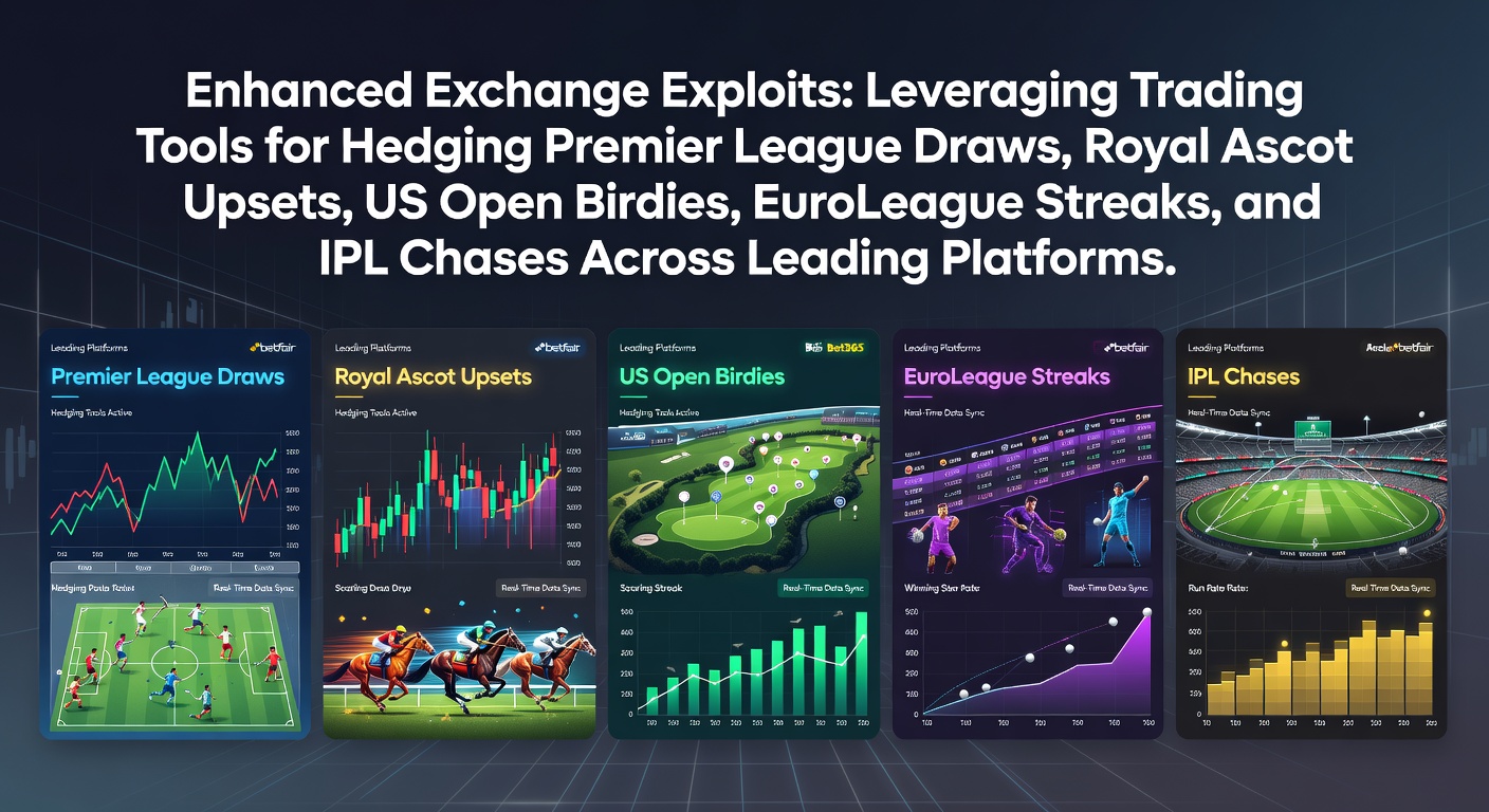 Betting exchange interface showing live Premier League odds with hedging options active during a tense draw