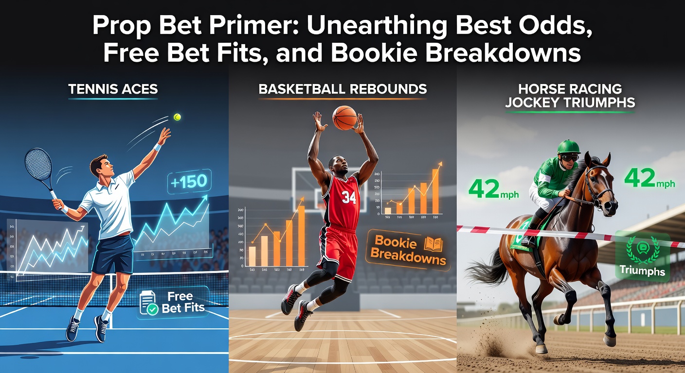 Tennis player serving an ace with crowd in background, highlighting prop bet excitement