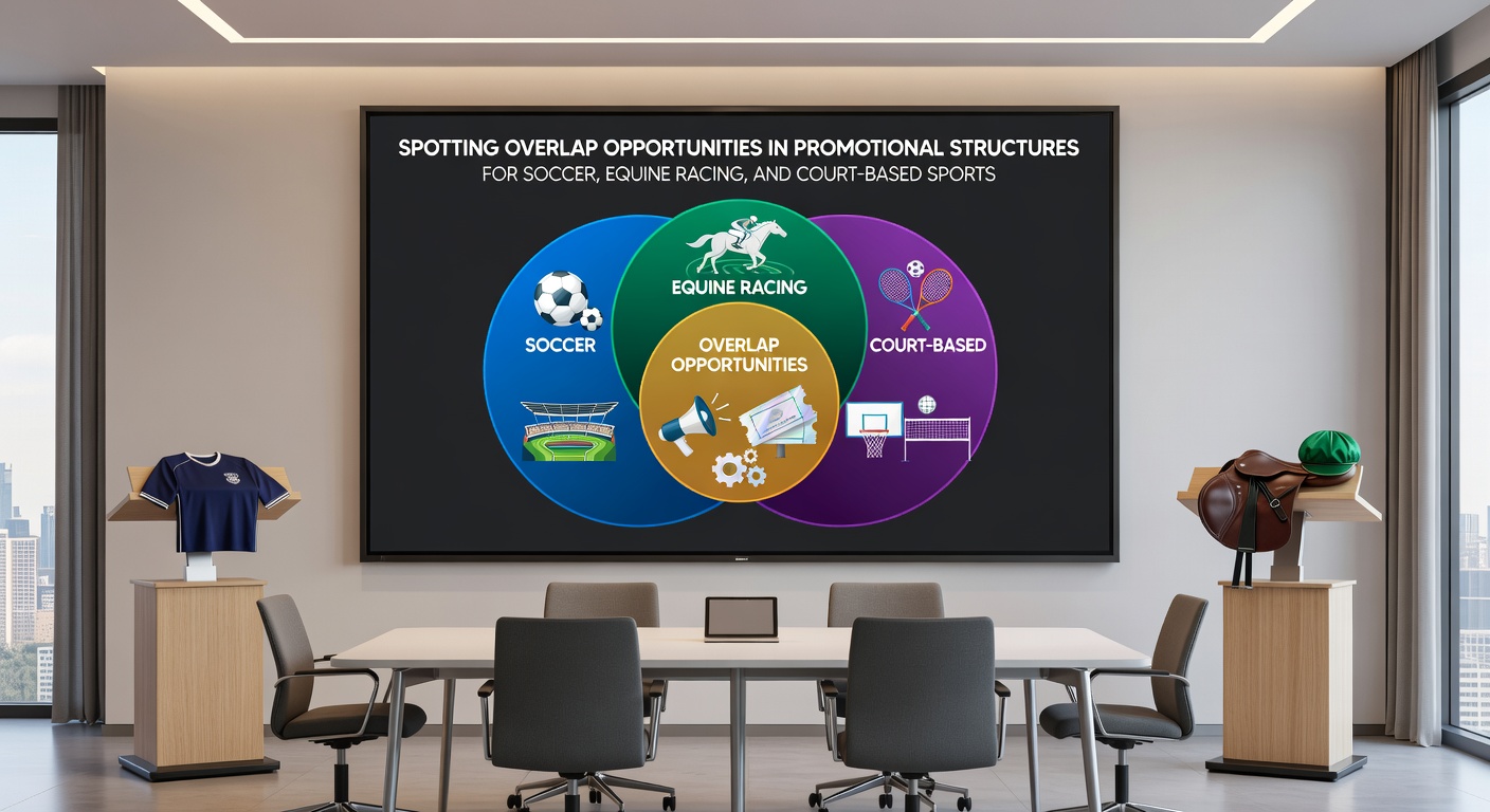 Examples of overlapping promotions in soccer, horse racing, and tennis or basketball markets